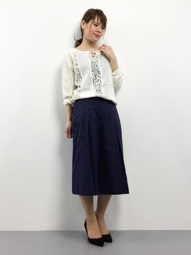 natsumiさん（レディース・160cm）の夏コーディネート