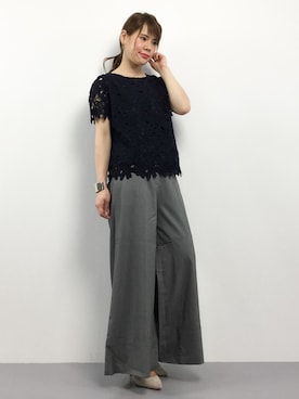 natsumiさん（レディース・160cm）の夏コーディネート