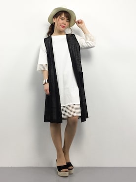 natsumiさん（レディース・160cm）の夏コーディネート