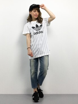 natsumiさん（レディース・160cm）の夏コーディネート