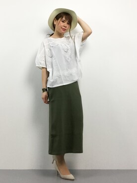 natsumiさん（レディース・160cm）の夏コーディネート