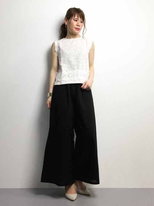 Narcissus（ナルシス）の「【ナルシスJAPAN】ツイードフラワーノースリ