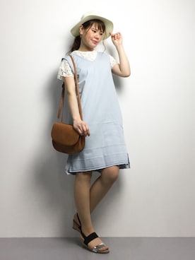 natsumiさん（レディース・160cm）の夏コーディネート