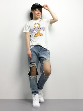 natsumiさん（レディース・160cm）の夏コーディネート