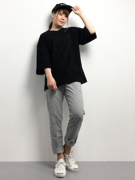 natsumiさん（レディース・160cm）の夏コーディネート