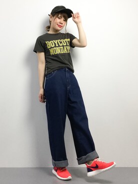 natsumiさん（レディース・160cm）の夏コーディネート