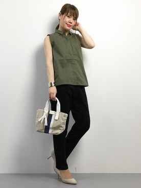 natsumiさん（レディース・160cm）の夏コーディネート