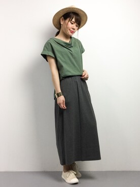 natsumiさん（レディース・160cm）の夏コーディネート