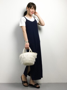 natsumiさん（レディース・160cm）の夏コーディネート