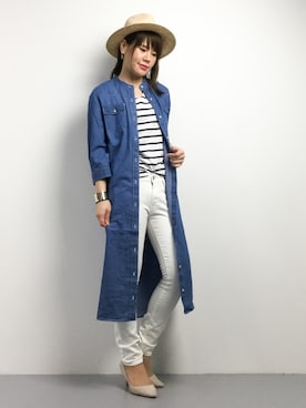 natsumiさん（レディース・160cm）の夏コーディネート