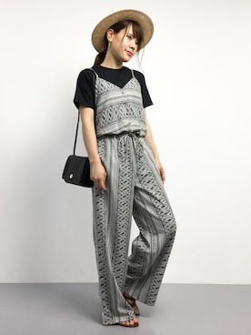 natsumiさん（レディース・160cm）の夏コーディネート