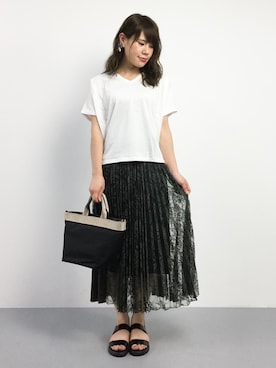 natsumiさん（レディース・160cm）の夏コーディネート