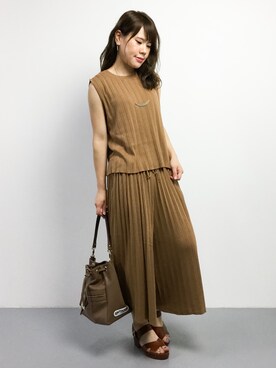 natsumiさん（レディース・160cm）の夏コーディネート