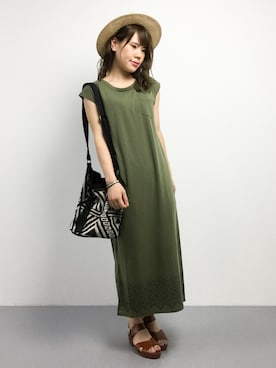 natsumiさん（レディース・160cm）の夏コーディネート