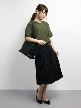 natsumiさん（レディース・160cm）の夏コーディネート