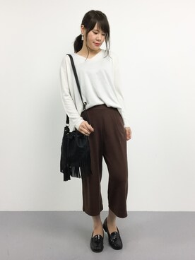 natsumiさん（レディース・160cm）の秋コーディネート