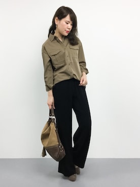 「3wayバッグ」｜natsumiさん（レディース・160cm）の秋コーディネート