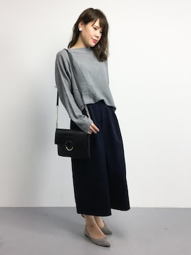 「Accessorize（アクセサライズ）のアイテム」を使った、natsumiさん（レディース・160cm）の秋コーディネート