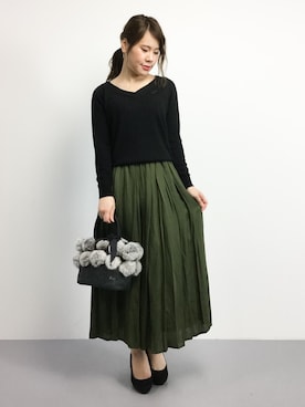 natsumiさん（レディース・160cm）の秋コーディネート