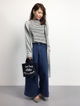 「 MAKE UP（メイクアップ）のアイテム（バッグ）」を使った、natsumiさん（レディース・160cm）の秋コーディネート