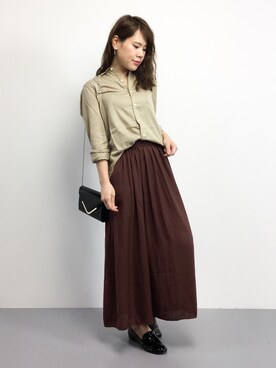 natsumiさん（レディース・160cm）の秋コーディネート