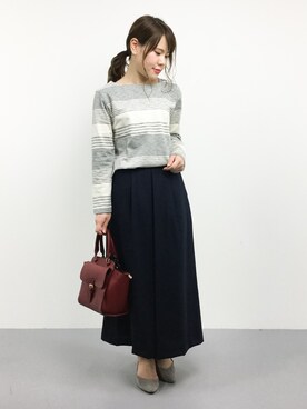natsumiさんの「ミドルハンドバッグ【PLAIN CLOTHING】」を使ったコーディネート
