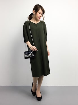 「Sens de vie（サンスドゥウ゛ィ）のアイテム」を使った、natsumiさん（レディース・160cm）の秋コーディネート