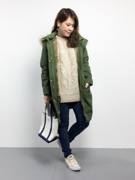 「more than words（モアザンワーズ）のアイテム」を使った、natsumiさん（レディース・160cm）の秋コーディネート