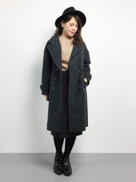 natsumiさん（レディース・160cm）の冬コーディネート