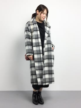 natsumiさん（レディース・160cm）の冬コーディネート