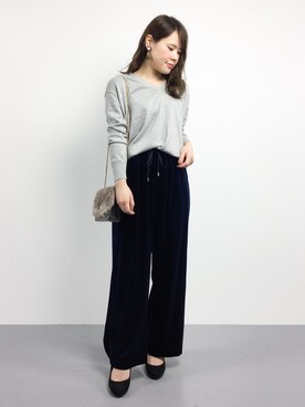 natsumiさん（レディース・160cm）の冬コーディネート