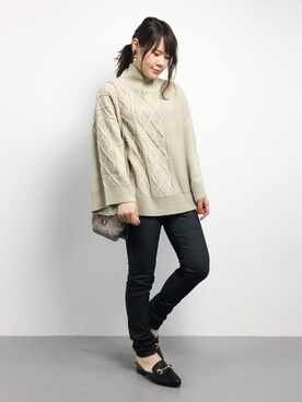 natsumiさん（レディース・160cm）の冬コーディネート