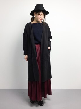 natsumiさん（レディース・160cm）の冬コーディネート