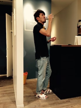 ポロシャツを使った アバクロ のメンズ人気ファッションコーディネート ユーザー ショップスタッフ Wear