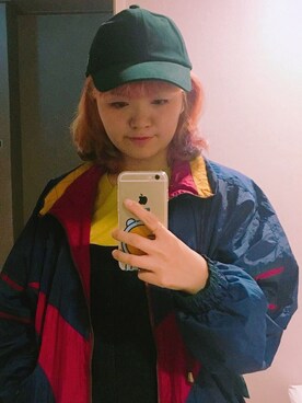 「8seconds（エイトセカンズ）のアイテム（帽子）」を使った、HzFさん（レディース・158cm）の秋コーディネート