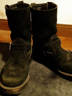 「WESCO（ウエスコ）のアイテム（ブーツ）」を使った、アメリカンさん（メンズ・166cm）の秋コーディネート