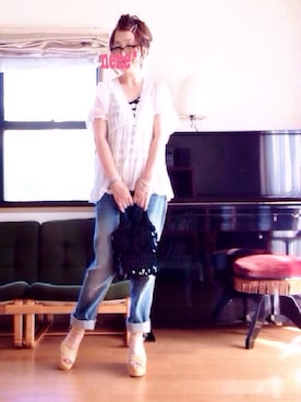 nene*さん（レディース・156cm）の夏コーディネート