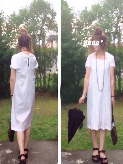 Nene Tricot Comme Des Garconsのワンピースを使ったコーディネート Wear