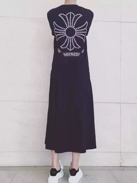 Chrome Hearts クロムハーツ のワンピース ドレスを使った人気ファッションコーディネート Wear
