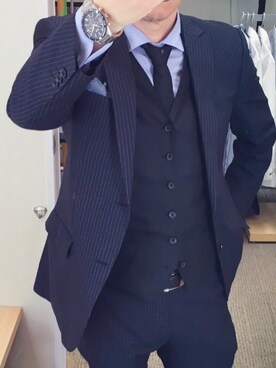 なかさん（メンズ・173cm）の春コーディネート