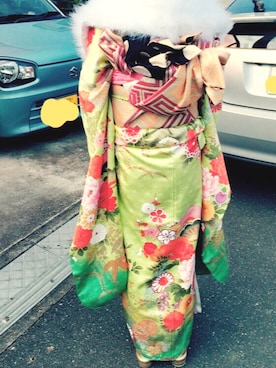 「愛洋裝（アイドレス）のアイテム」を使った、Miiiiiiiさん（レディース・152cm）の春コーディネート