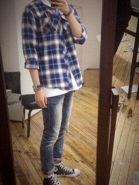 「menswear」｜Jinyong Kimさん（メンズ・168cm）の秋コーディネート