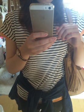 「ututu（ウツツ）のアイテム」を使った、もぐさん（レディース・158cm）の夏コーディネート