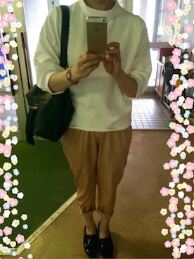 「ututu（ウツツ）のアイテム」を使った、もぐさん（レディース・158cm）の秋コーディネート