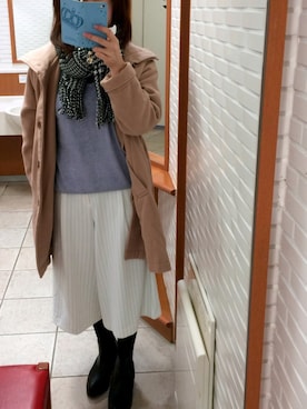 もぐさん（レディース・158cm）の冬コーディネート