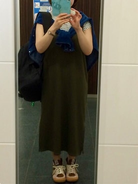 「ututu（ウツツ）のアイテム」を使った、もぐさん（レディース・158cm）の秋コーディネート