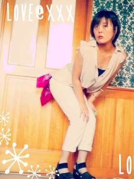 「Magender（マジェンダ）のアイテム」を使った、AyaNeさん（レディース・160cm）の夏コーディネート