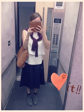 「158cm」｜「アイテム（腕時計）」を使った、iamami62さん（レディース・158cm）の秋コーディネート