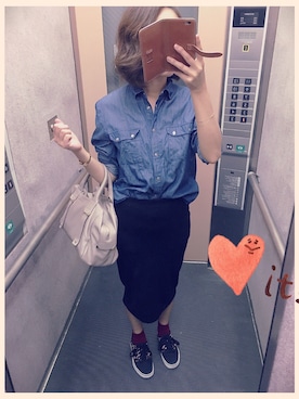 「158cm」｜「アイテム（腕時計）」を使った、iamami62さん（レディース・158cm）の秋コーディネート