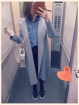「N.（N. Natural Beauty Basic）（エヌエヌナチュラルビューティーベーシック）のアイテム（その他アウター）」を使った、iamami62さん（レディース・158cm）の秋コーディネート